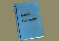 handgesch�pftes, blau